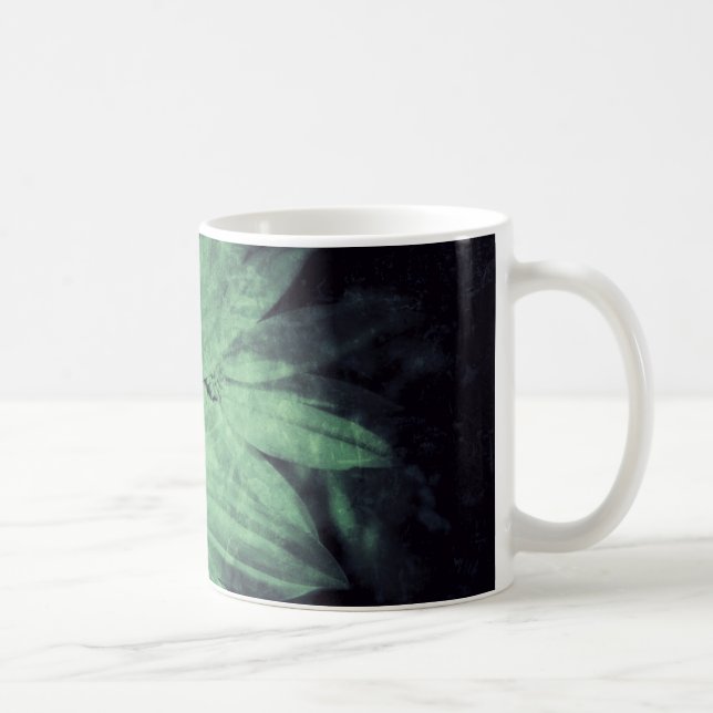 Taza De Café Wildflowers Grunge (Derecha)