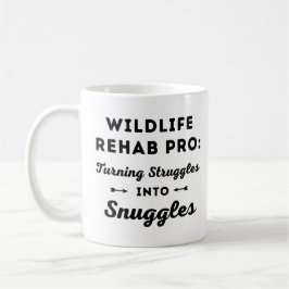 Taza De Café Wildlife Rehab Pro: Convirtiendo las luchas en gar
