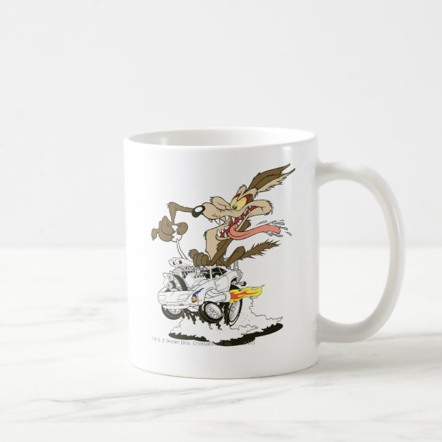 Taza De Café WILE E. COYOTE™ Crazy Driver (Derecha)