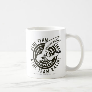 Taza De Café WILE E. COYOTE™ Equipo de carreras Acme B/W