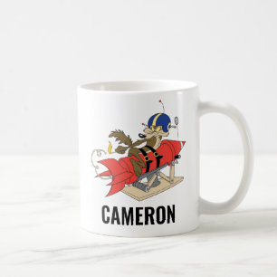Taza De Café WILE E. COYOTE™ Lanzando Cohete Rojo