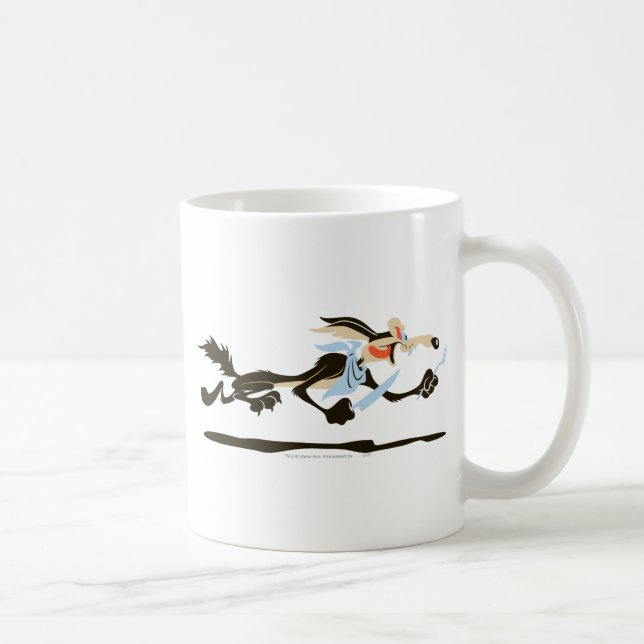 Taza De Café WILE E. COYOTE™ Persiguiendo la cena (Derecha)