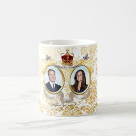 Taza De Café Will+Kate boda, ¡¡DIY color!!