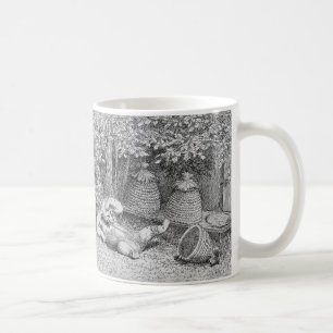Taza De Café William H. Barba - El oso estirado por las abejas