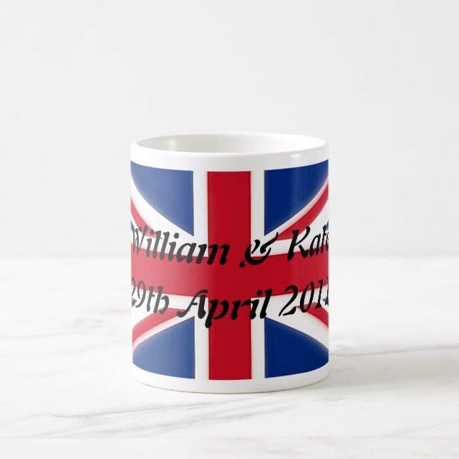 Taza De Café William & Kate - la 29th abril 2011 (Centro)
