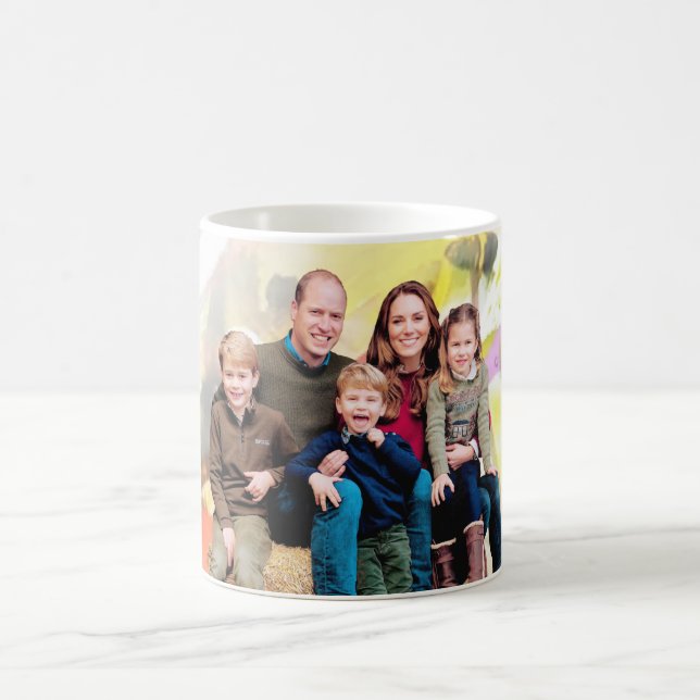 Taza De Café William Kate Royal Family Coffee Mug (Centro)
