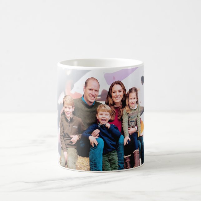 Taza De Café William Kate Royal Family Coffee Mug (Centro)