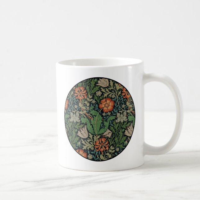 Taza De Café William Morris Compton Wallpaper Classic (Derecha)