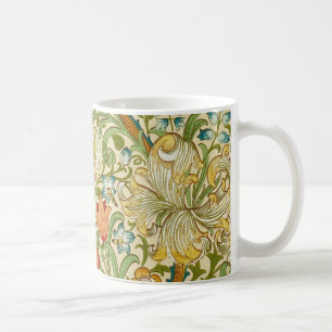 Taza De Café William Morris Golden Lily Vintage Pre-Raphaelite