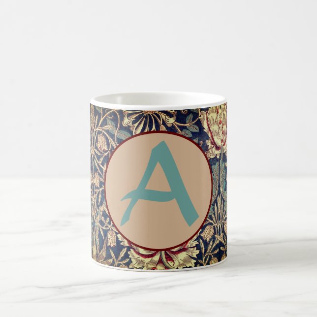 Taza De Café William Morris PERSONAL INITIAL Mug (Centro)