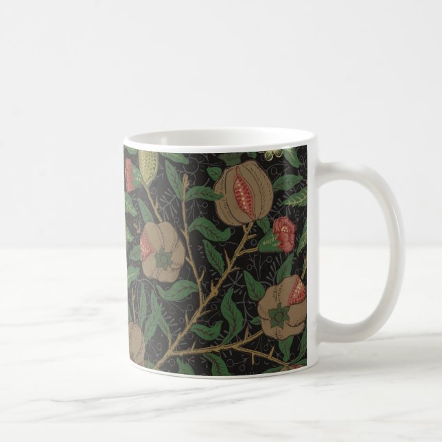 Taza De Café William Morris Pomegranate Classic Fruit (Derecha)