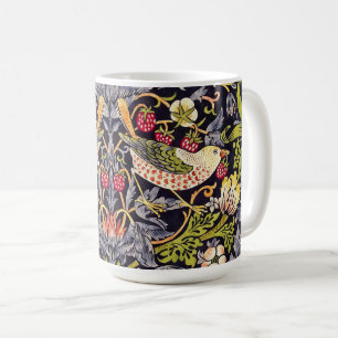 Taza De Café William Morris Strawberry Thief Floral Art Nouveau