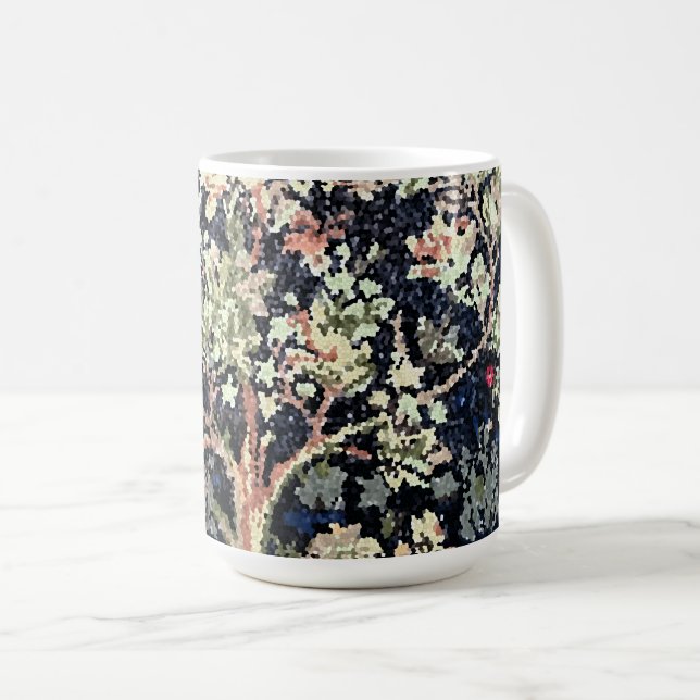 Taza De Café William Morris Tree of Life Mug (Anverso derecho)