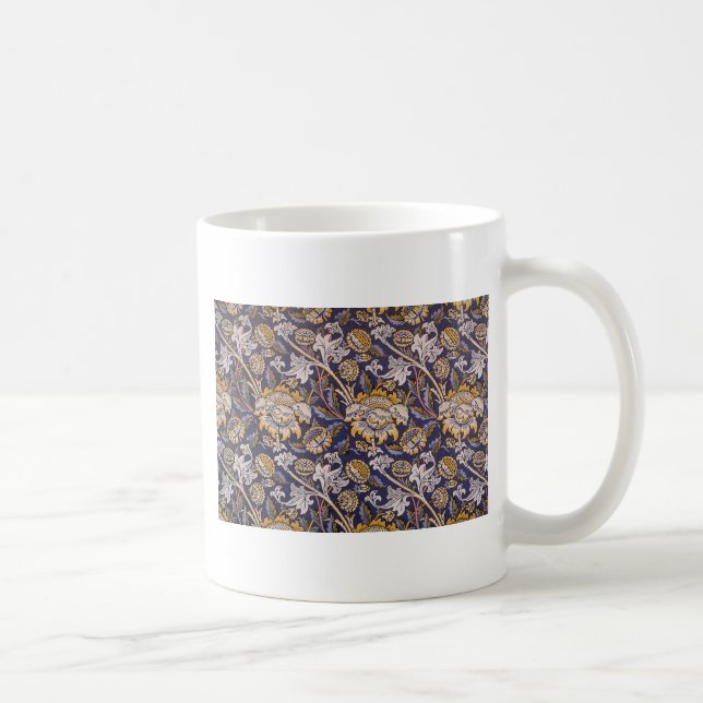 Taza De Café William Morris Wey Floral Wallpaper (Derecha)