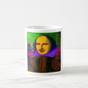 Taza De Café William Shakespeare Pop Art