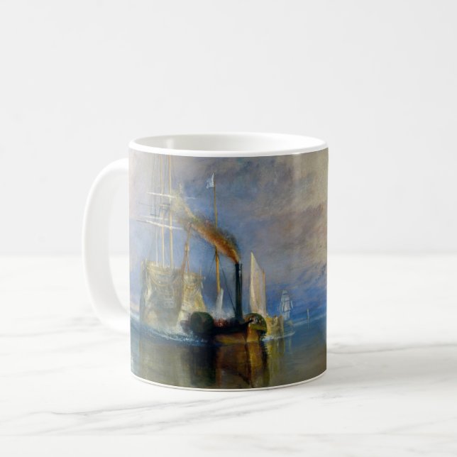 Taza De Café William Turner - El temerario de la lucha (Anverso izquierdo)