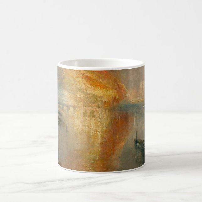 Taza De Café William Turner - La quema del Parlamento (Centro)