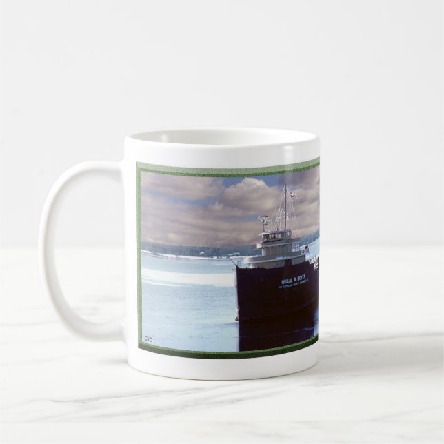 Taza De Café Willis B. Boyer mug (Izquierda)