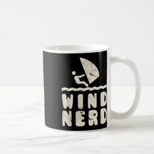 Taza De Café Wind Nerd Funny Windsurfer Hobby Beach