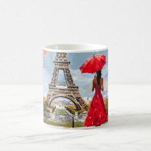 Taza De Café Wind Romance Paris Moda Walk