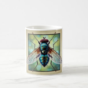 Taza De Café Window Fly Scenopinidae 200624IREF219 - Watercolor
