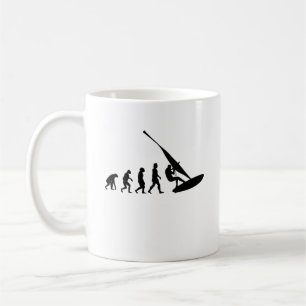 Taza De Café Windsurfer Evolufer Windsurf Surfer Windsurf