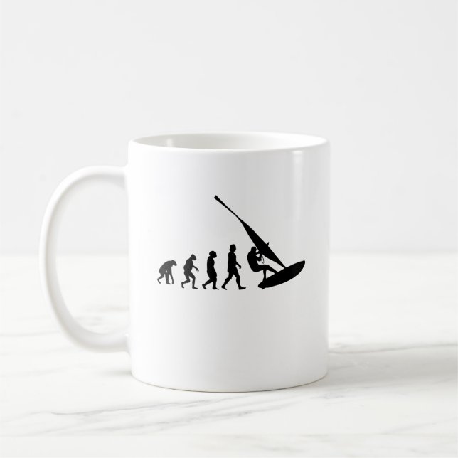 Taza De Café Windsurfer Evolufer Windsurf Surfer Windsurf (Izquierda)
