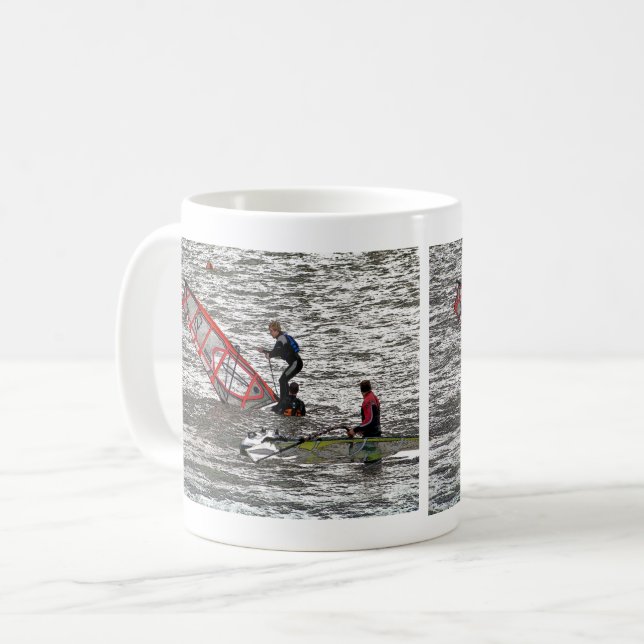 TAZA DE CAFÉ WINDSURFERS (Anverso izquierdo)