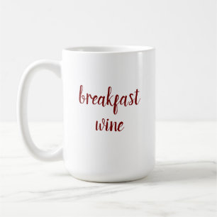 Taza De Café Wine de desayuno