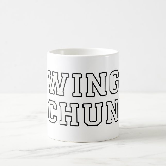 Taza De Café Wing Chun (Centro)