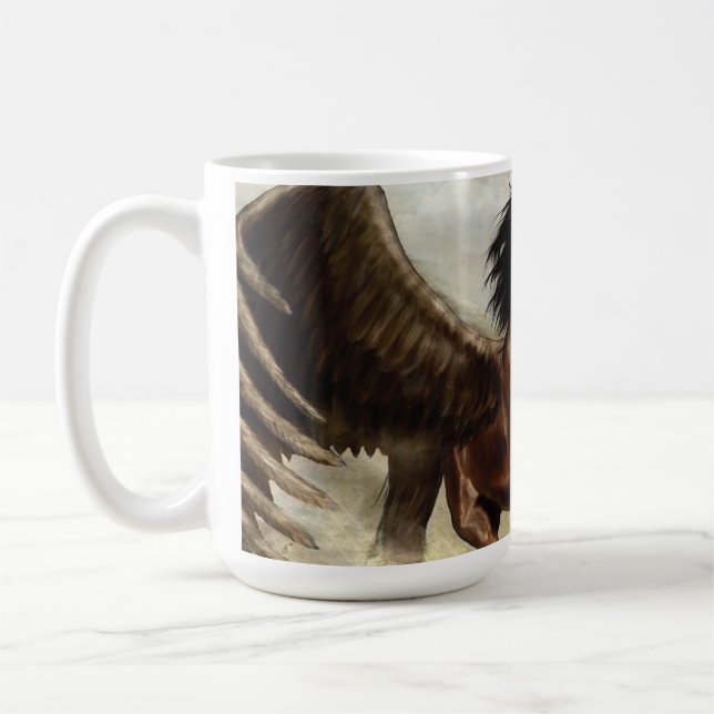 Taza De Café Winged Pegasus (Izquierda)