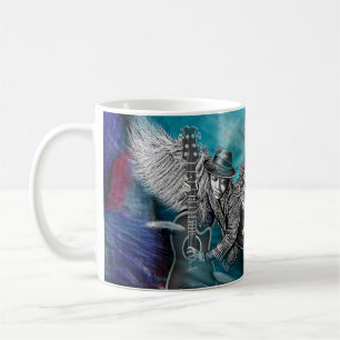Taza De Café Winged Six String