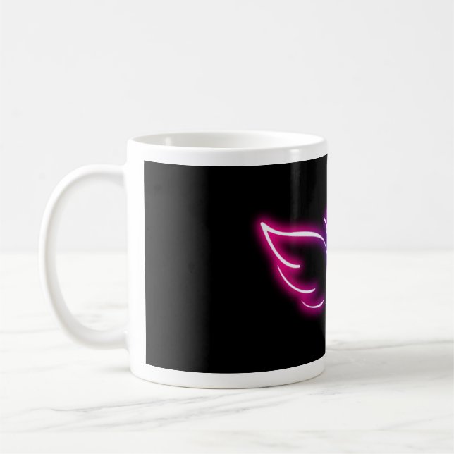 Taza De Café wings neon  (Izquierda)