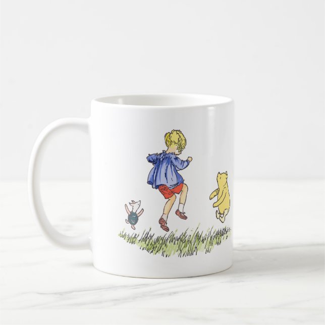 Taza De Café Winnie The Pooh - Saltos De Práctica (Izquierda)