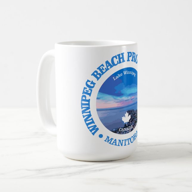 Taza De Café Winnipeg Beach PP (Anverso izquierdo)