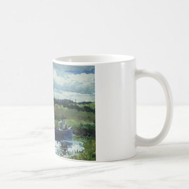 Taza De Café Winslow Homer - el barco azul (Derecha)