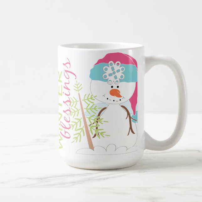 Taza De Café Winter Blessings Mug (Derecha)