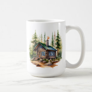 Taza De Café Winter Cabin Mug