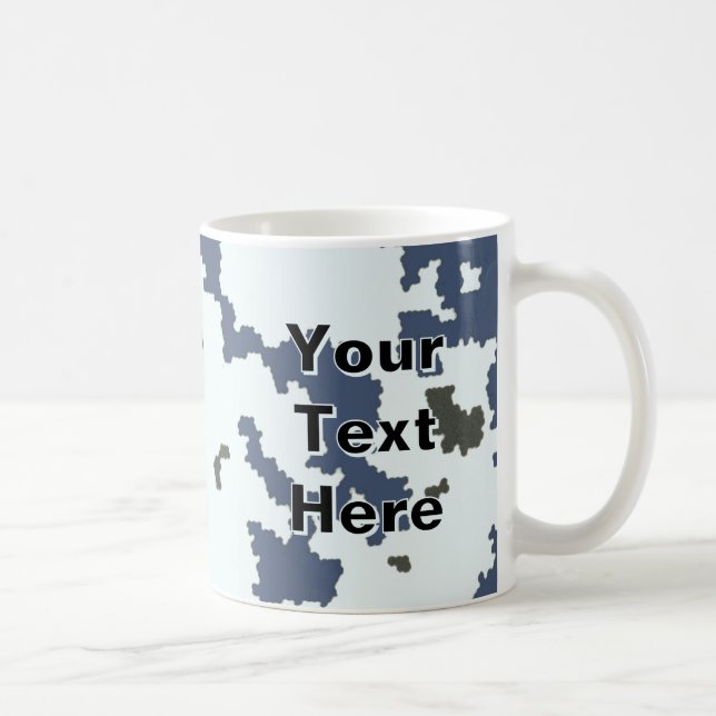 Taza De Café Winter Camouflage (Derecha)