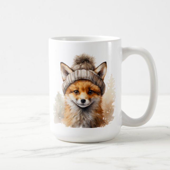 Taza De Café Winter Fox Mug (Derecha)