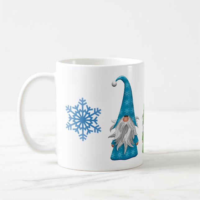 Taza De Café Winter Gnomes Mug (Izquierda)