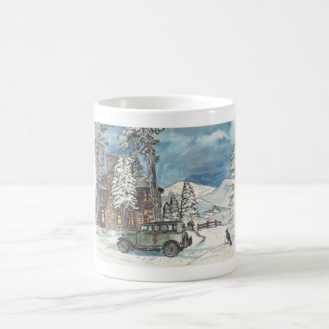 Taza De Café Winter Hideout (Centro)