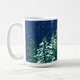 Taza De Café Winter Pines