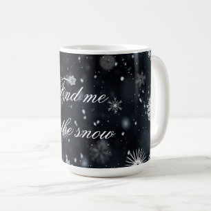 Taza De Café Winter snowflake