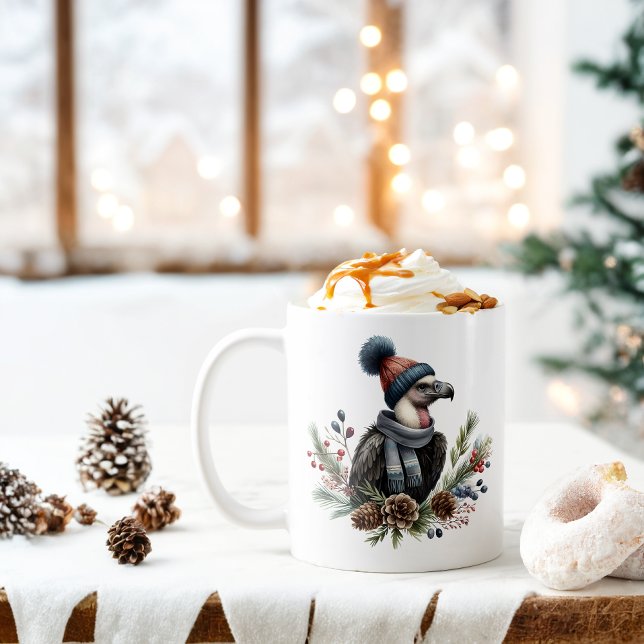 Taza De Café Winter Vibes California Condor - (Subido por el creador)