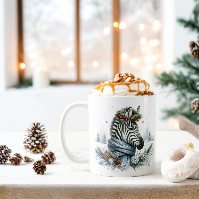 Taza De Café Winter Vibes Zebra - (Subido por el creador)
