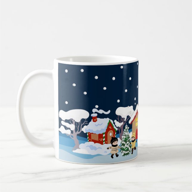 Taza De Café Winter Wonderland (Izquierda)