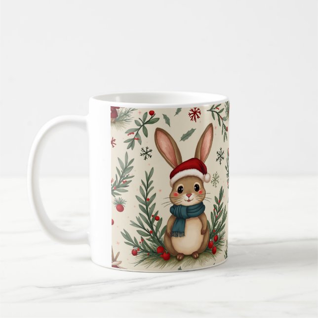 Taza De Café Winter Wonderland Bunny (Izquierda)