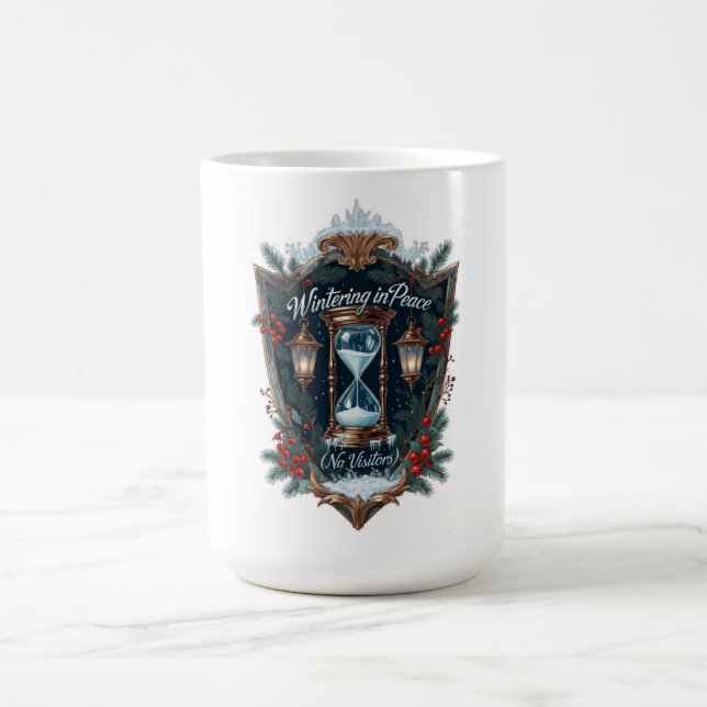 Taza De Café Wintering in Peace (No Visitors) T-Shirt | Frosted (Centro)
