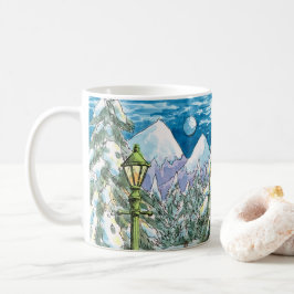 Taza De Café Wintery Woodland -